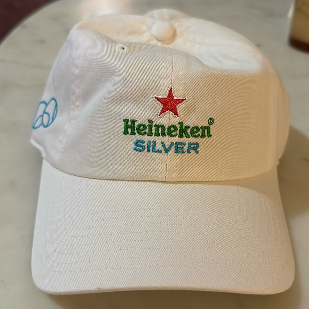 2024 Heineken Silver US Open White Adjustable Hat